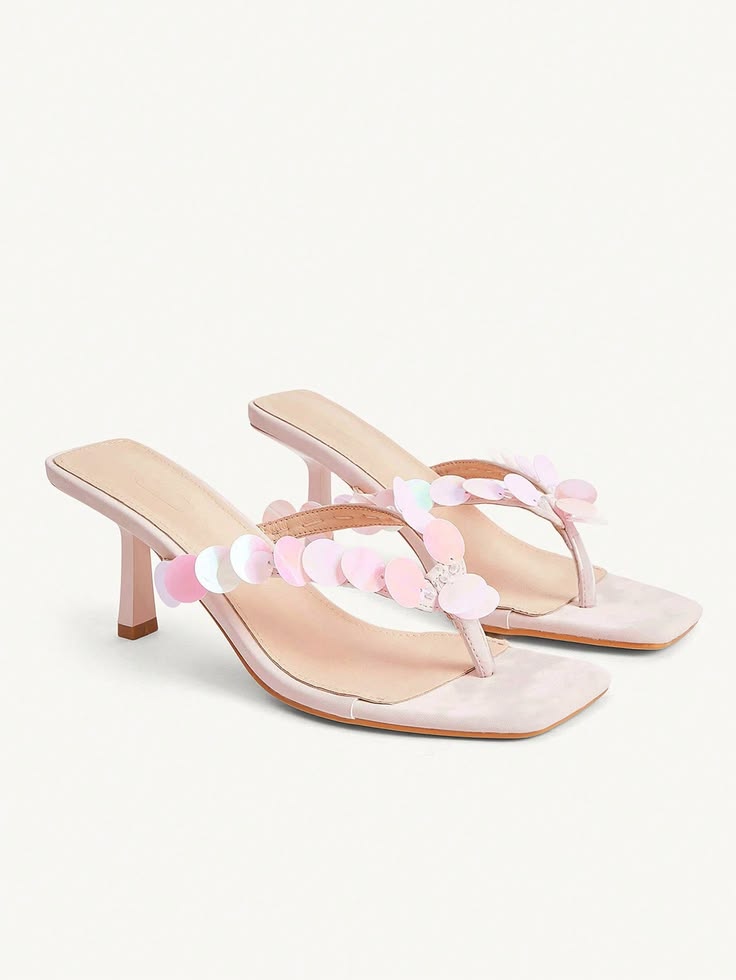 Pink Pearl Sandals thumbnail 3